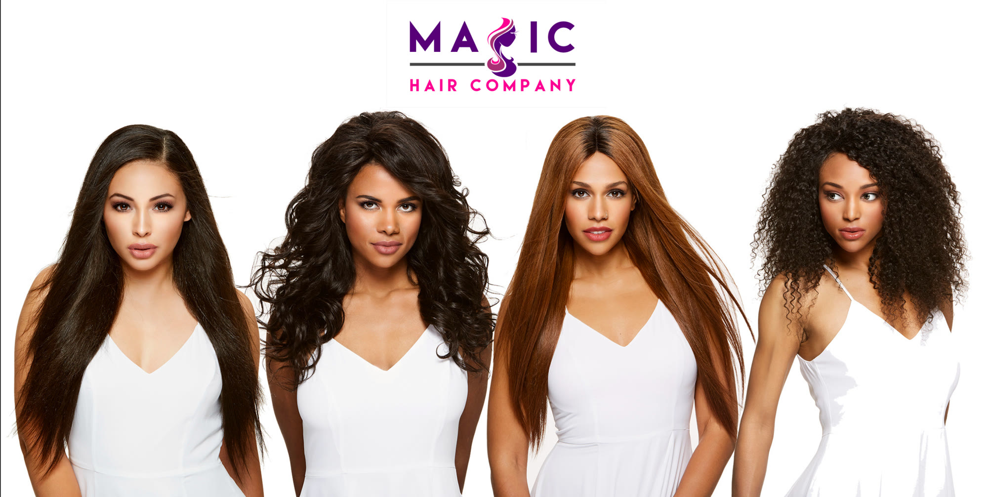 Magic Hair Company campaign imagery